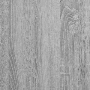 Armoire avec 2 tiroirs sonoma gris 60x31x40cm bois d'ingénierie