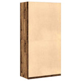 Garde-robe vieux bois 100x50x200 cm bois d'ingénierie