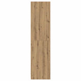 Garde-robe chêne artisanal 100x50x200 cm bois d'ingénierie