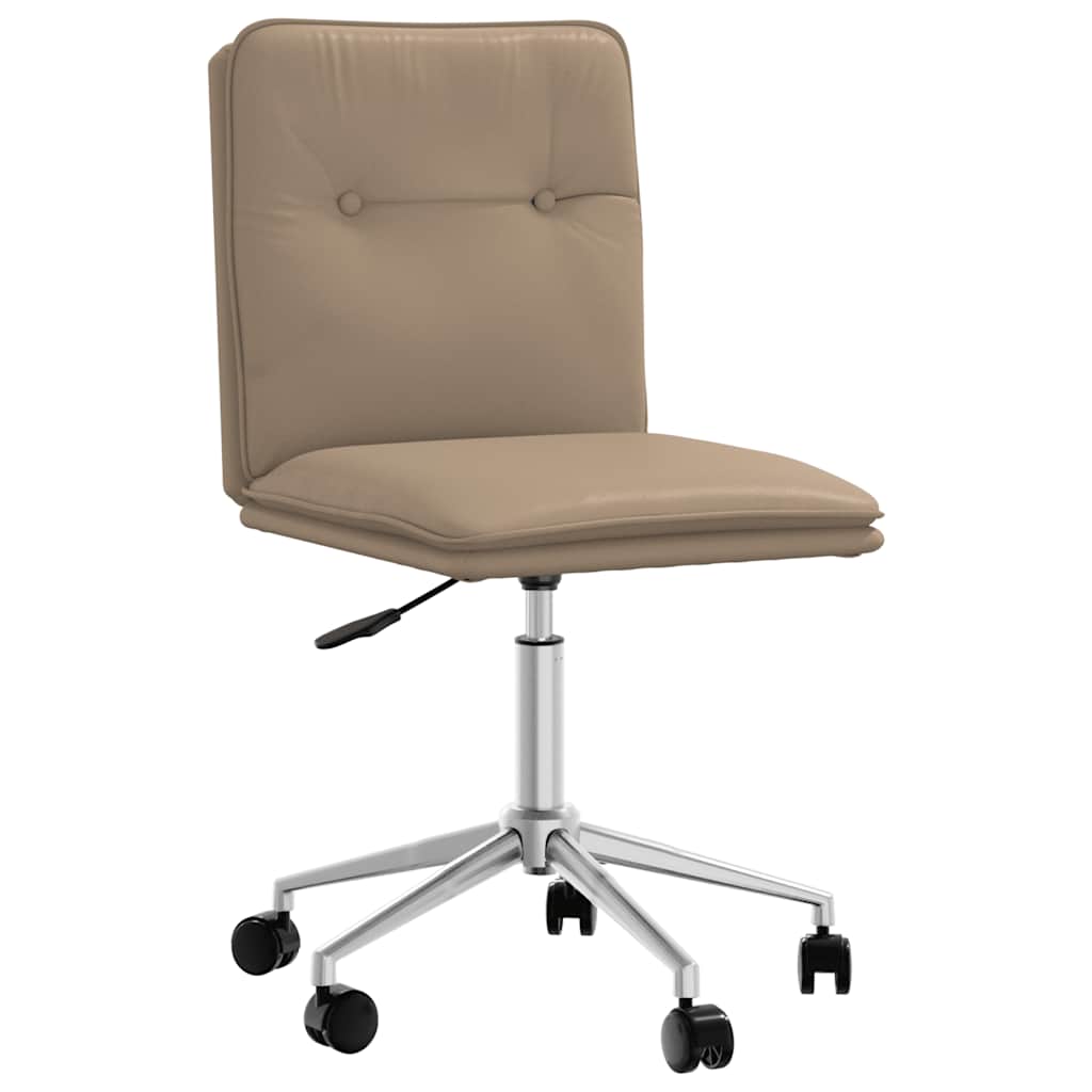 Chaise à manger cappuccino similicuir