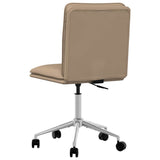 Chaise à manger cappuccino similicuir