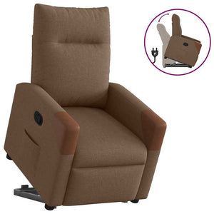 Fauteuil inclinable Marron Tissu
