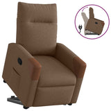 Fauteuil inclinable Marron Tissu