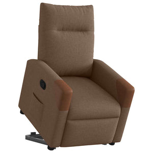 Fauteuil inclinable Marron Tissu