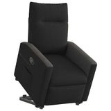 Fauteuil inclinable noir tissu