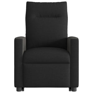 Fauteuil inclinable noir tissu