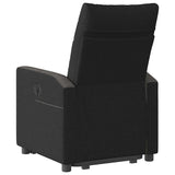 Fauteuil inclinable noir tissu