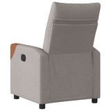Fauteuil inclinable Taupe Tissu
