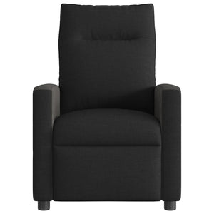 Fauteuil inclinable Noir Tissu