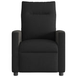 Fauteuil inclinable Noir Tissu