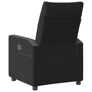 Fauteuil inclinable Noir Tissu