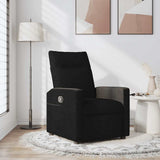 Fauteuil inclinable Noir Tissu