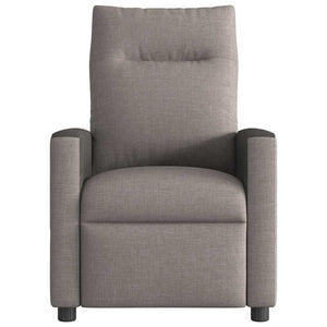 Fauteuil inclinable Taupe Tissu