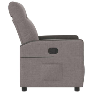 Fauteuil inclinable Taupe Tissu