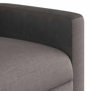 Fauteuil inclinable Taupe Tissu