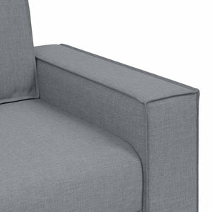 Ensemble de Canapés 3 pcs Gris 220 x 78 x 84 cm tissu