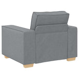 Ensemble de Canapés 3 pcs Gris 220 x 78 x 84 cm tissu