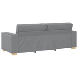 Ensemble de Canapés 3 pcs Gris 220 x 78 x 84 cm tissu