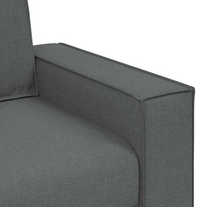 Ensemble de Canapés 3 pcs Gris 220 x 78 x 84 cm tissu