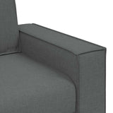 Ensemble de Canapés 3 pcs Gris 220 x 78 x 84 cm tissu