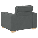 Ensemble de Canapés 3 pcs Gris 220 x 78 x 84 cm tissu
