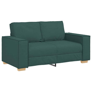 Ensemble de Canapés 3 pcs Vert foncé 220 x 78 x 84 cm tissu