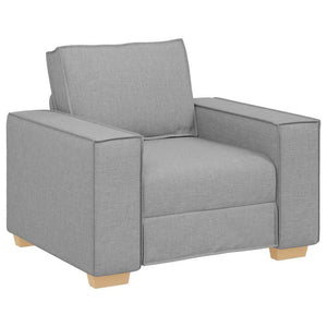Ensemble de Canapés 3 pcs Gris 220 x 78 x 84 cm tissu
