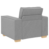 Ensemble de Canapés 3 pcs Gris 220 x 78 x 84 cm tissu