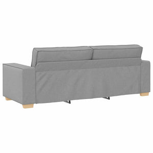 Ensemble de Canapés 3 pcs Gris 220 x 78 x 84 cm tissu