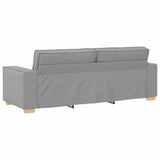 Ensemble de Canapés 3 pcs Gris 220 x 78 x 84 cm tissu