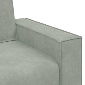 Ensemble de Canapés 3 pcs Gris 220 x 78 x 84 cm Velours