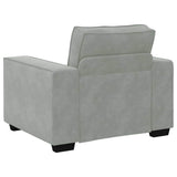 Ensemble de Canapés 3 pcs Gris 220 x 78 x 84 cm Velours