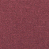 Ensemble de Canapés 3 pcs Bordeaux 219 x 77 x 82 cm tissu