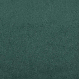 Ensemble de canapés 3 pcs avec coussins Vert foncé Velours
