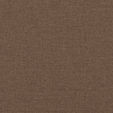 Ensemble de Canapés 2 pcs Marron 221 x 78 x 80 cm Tissu