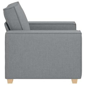 Canapé Fauteuil Gris Clair 60 cm Tissu