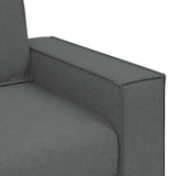Canapé Fauteuil Gris Foncé 60 cm Tissu