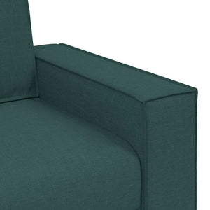 Canapé Fauteuil Vert Foncé 60 cm Tissu