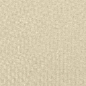 Canapé-chaise Crème 60 cm Tissu
