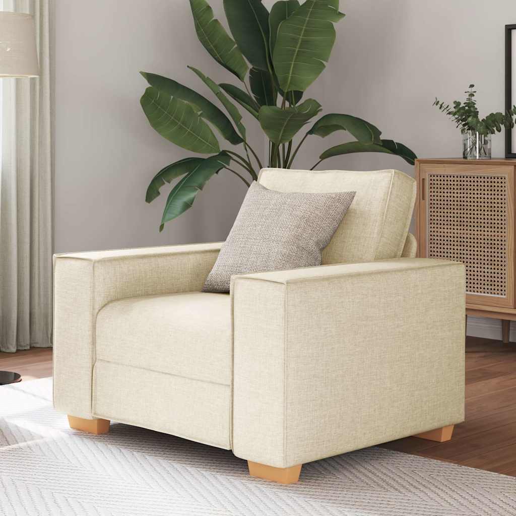 Canapé Fauteuil Lin 60 cm