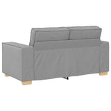 Canapé 2 places Gris nuage 120 cm Tissu