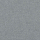 Canapé 2 places Gris clair 140 cm Tissu
