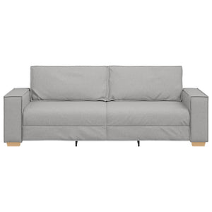 Canapé 3 places Gris nuage 180 cm Tissu