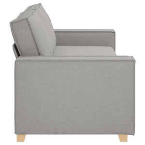 Canapé 3 places Gris nuage 180 cm Tissu