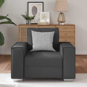Fauteuil canapé Gris 99 x 78 x 84 cm Cuir artificiel
