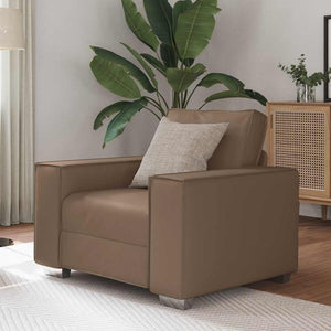 Fauteuil canapé Cappuccino 99 x 78 x 84 cm Cuir artificiel