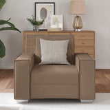 Fauteuil canapé Cappuccino 99 x 78 x 84 cm Cuir artificiel