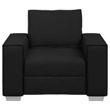 Fauteuil canapé Noir 99 x 78 x 84 cm Cuir artificiel