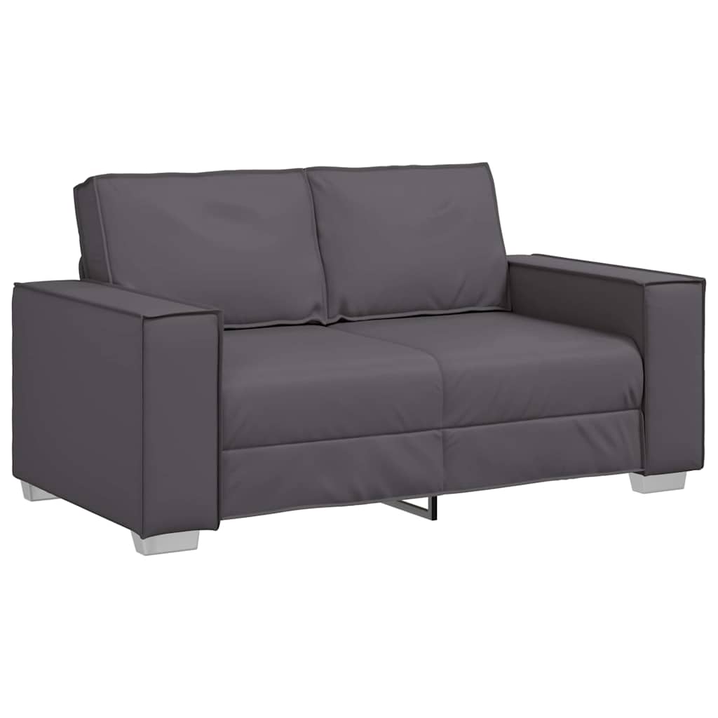 Fauteuil canapé Gris 160 x 78 x 84 cm Cuir artificiel