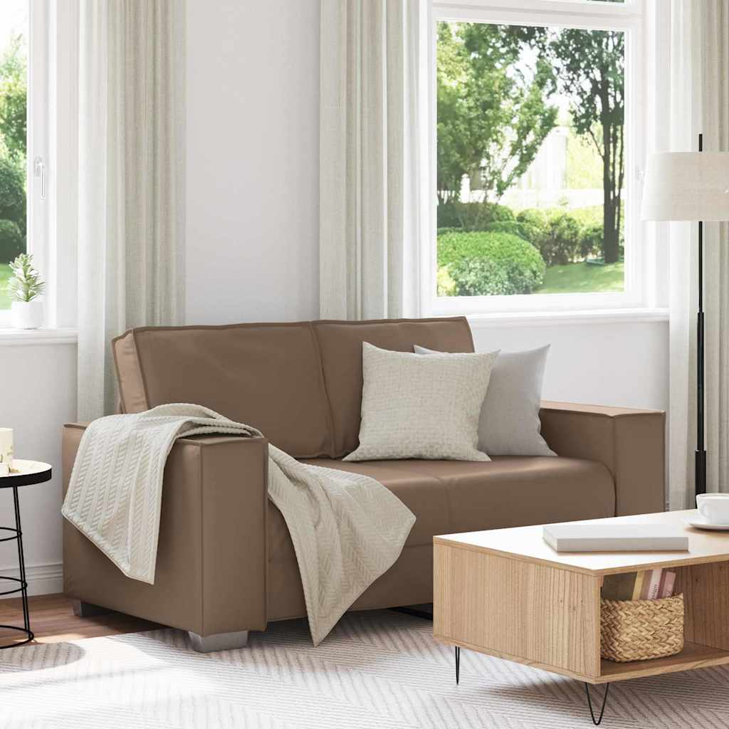 Fauteuil canapé Cappuccino 160 x 78 x 84 cm Cuir artificiel
